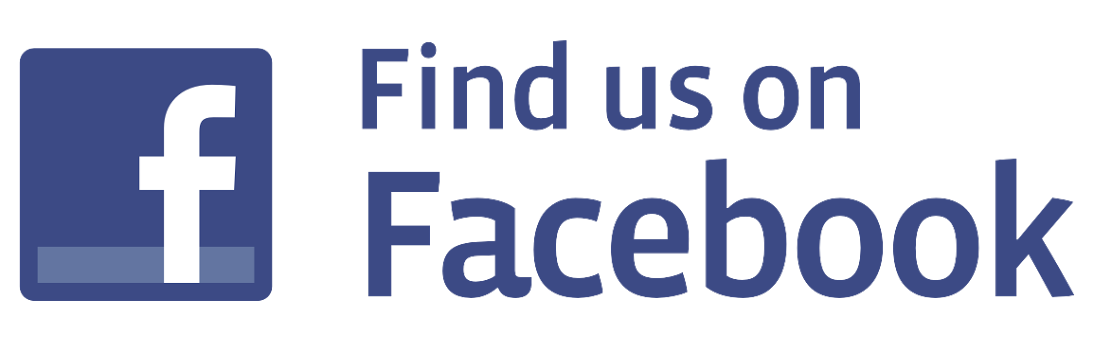 find us on facebook button